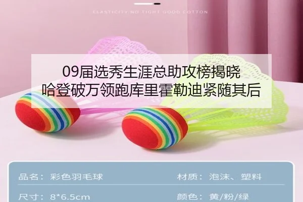 09届选秀生涯总助攻榜揭晓 哈登破万领跑库里霍勒迪紧随其后